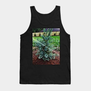 Little Blue Pine Tank Top